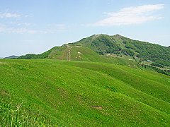 鉢伏山を望む