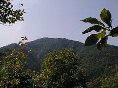 目指す来日岳